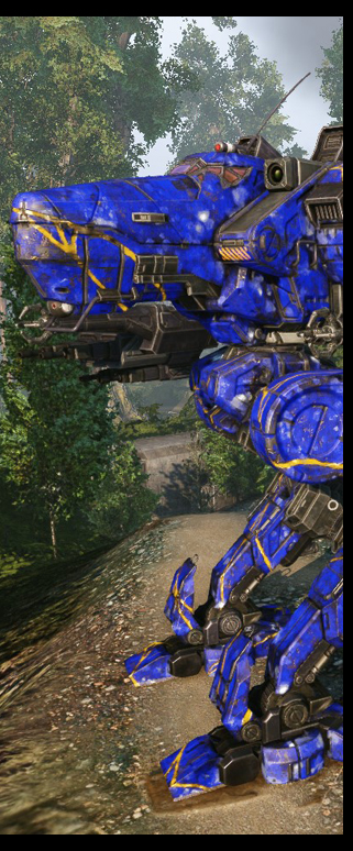 Urbanmech with 2021 Loyalty skin Urbanmech with 2021 Loyalty skin